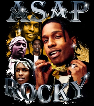 Promo T-shirt A$AP Rocky rozmiar XXXL