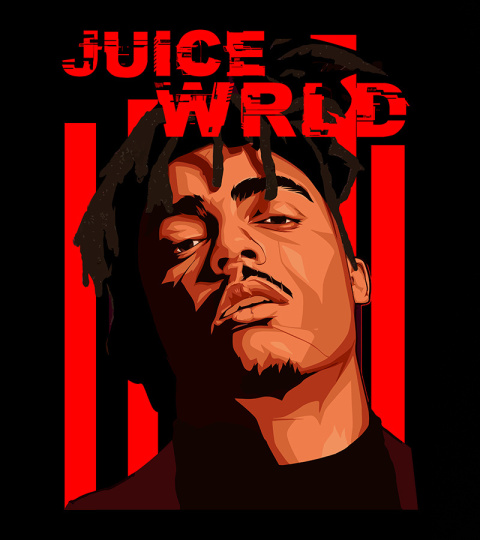 T-shirt Autentyk "Juice Wrld" bl T-shirt Autentyk "Juice Wrld" bl