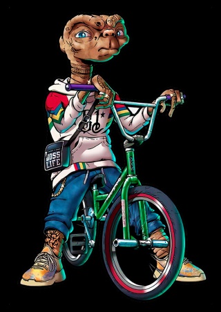 T-shirt Autentyk BL E.T.