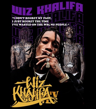 T-shirt Autentyk Wiz Khalifa