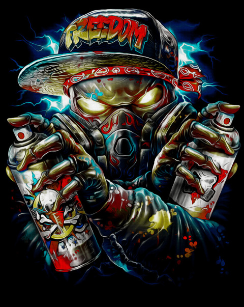 t-shirt graffiti skull t-shirt graffiti skull