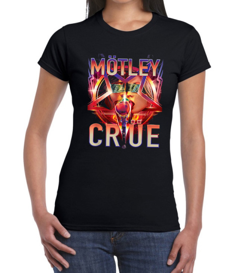 T-shirt damski Autentyk "Motley Crue" T-shirt damski Autentyk "Motley Crue"