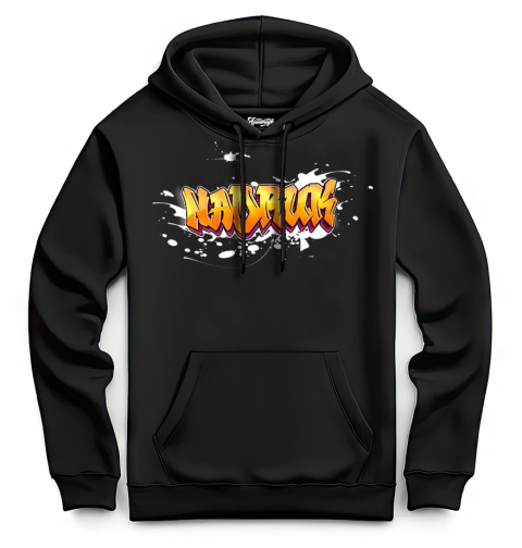 Bluza Kangurka Autentyk Graffiti "Twój napis" Bluza Kangurka Autentyk Graffiti "Twój napis"