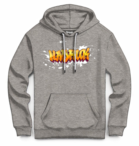 Bluza Kangurka Autentyk Graffiti "Twój napis" Bluza Kangurka Autentyk Graffiti "Twój napis"