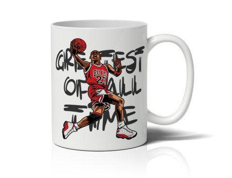 Kubek z nadrukiem Greatest Jordan Kubek z nadrukiem Greatest Jordan