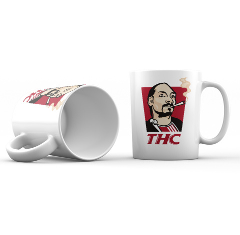Kubek z nadrukiem Snoop THC Kubek z nadrukiem Snoop THC
