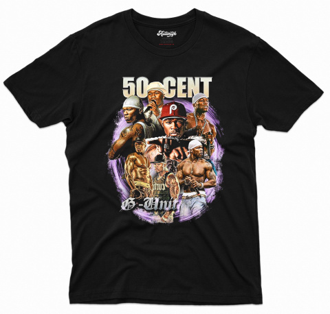 T-shirt Autentyk "50Cent" bl T-shirt Autentyk "50Cent" bl
