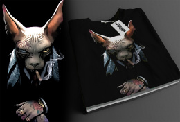 T-shirt Autentyk BL Mad Cat