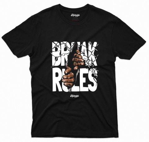 T-shirt Autentyk "Break the rules"