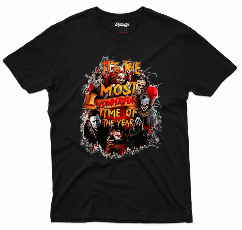T-shirt Autentyk Halloween "Wonderful Time" T-shirt Autentyk Halloween "Wonderful Time"