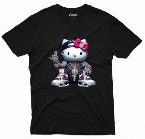 T-shirt Autentyk Kontrowersyjnie "Hello Gangsta" T-shirt Autentyk Kontrowersyjnie "Hello Gangsta"