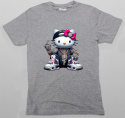 T-shirt Autentyk Kontrowersyjnie "Hello Gangsta"