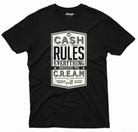 T-shirt Autentyk "Cash Rules" T-shirt Autentyk "Cash Rules"