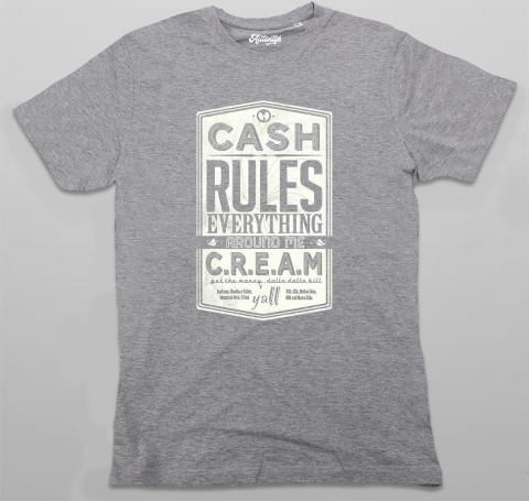 T-shirt Autentyk "Cash Rules" T-shirt Autentyk "Cash Rules"