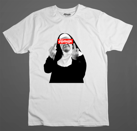 T-shirt Autentyk Kontrowersyjnie "Siostrunia" T-shirt Autentyk Kontrowersyjnie "Siostrunia"