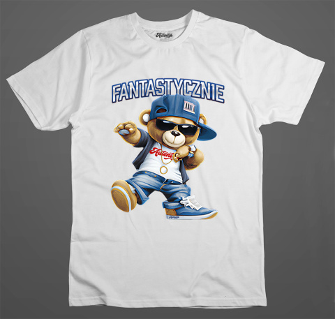 T-shirt Autentyk Teddy "Fantastycznie" T-shirt Autentyk Teddy "Fantastycznie"