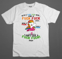 T-shirt Autentyk Typo "Give a"