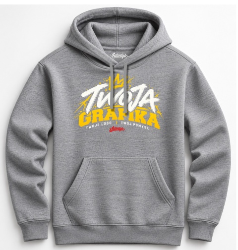 Bluza z twoim nadrukiem melanż