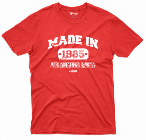 T-shirt Autentyk Urodzinowa "Made In" (twoja data) T-shirt Autentyk Urodzinowa "Made In" (twoja data)