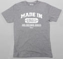 T-shirt Autentyk Urodzinowa "Made In" (twoja data)