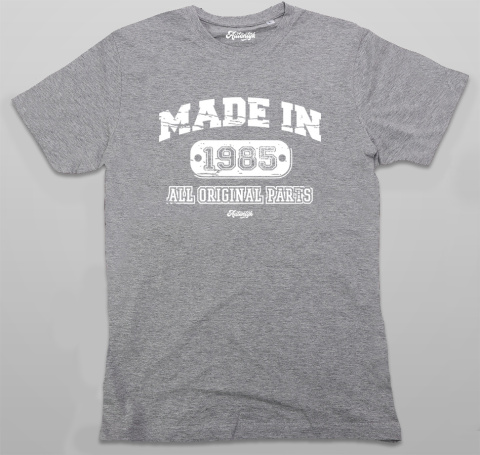 T-shirt Autentyk Urodzinowa "Made In" (twoja data) T-shirt Autentyk Urodzinowa "Made In" (twoja data)