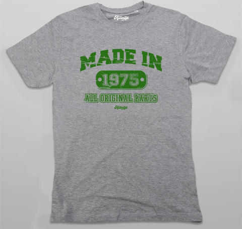 T-shirt Autentyk Urodzinowa "Made In" (twoja data) T-shirt Autentyk Urodzinowa "Made In" (twoja data)