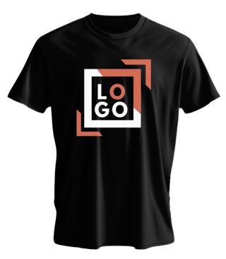 T-shirt JHK190 "Twoje Logo / grafika" 1 nadruk