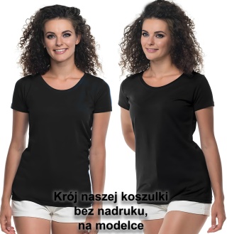 T-shirt damski Autentyk Teddy "Fantastycznie"