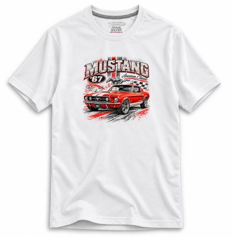 Koszulka mustang biała